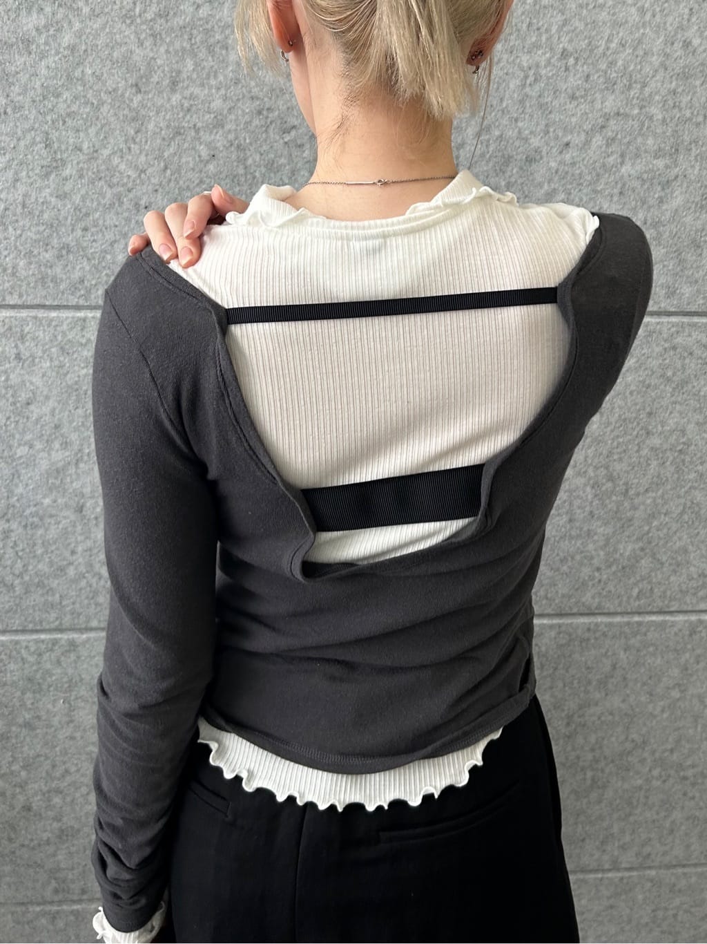 honoka Aさんの「CODE A｜backline elastic pullover」を使ったコーディネート