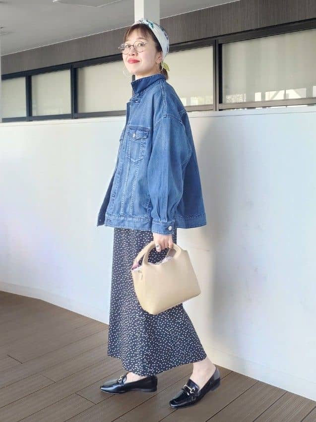 MUTSUKOさんの「UNTITLED｜【Healthy DENIM】別注Bran／デニムジャケット」を使ったコーディネート