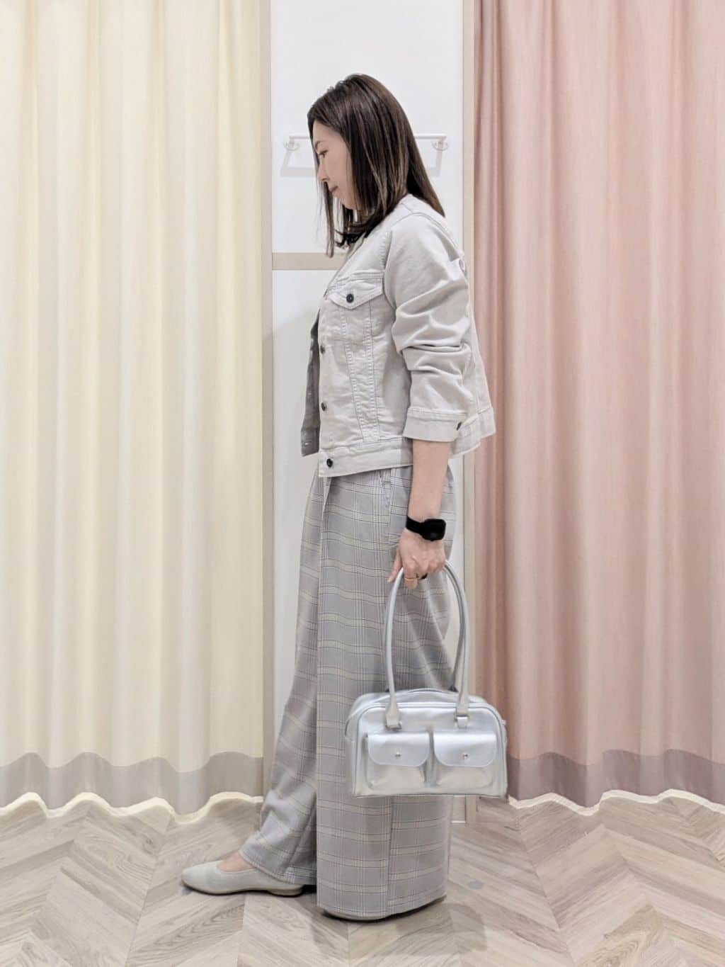 miyuさんの「SHOO･LA･RUE｜フラップポケット横長ボストンバッグ」を使ったコーディネート