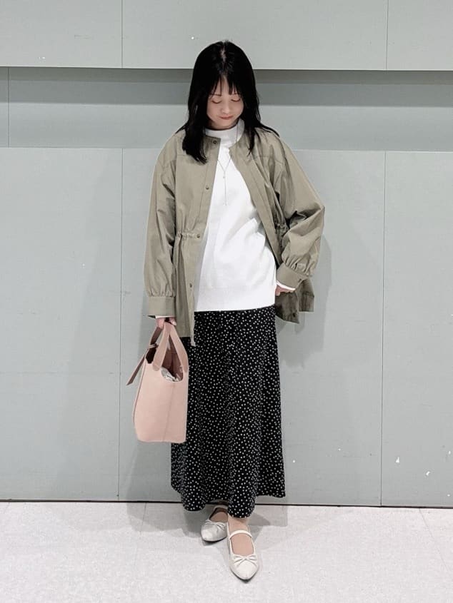 makiさんの「UNTITLED｜【洗える】ミラノリブニット」を使ったコーディネート