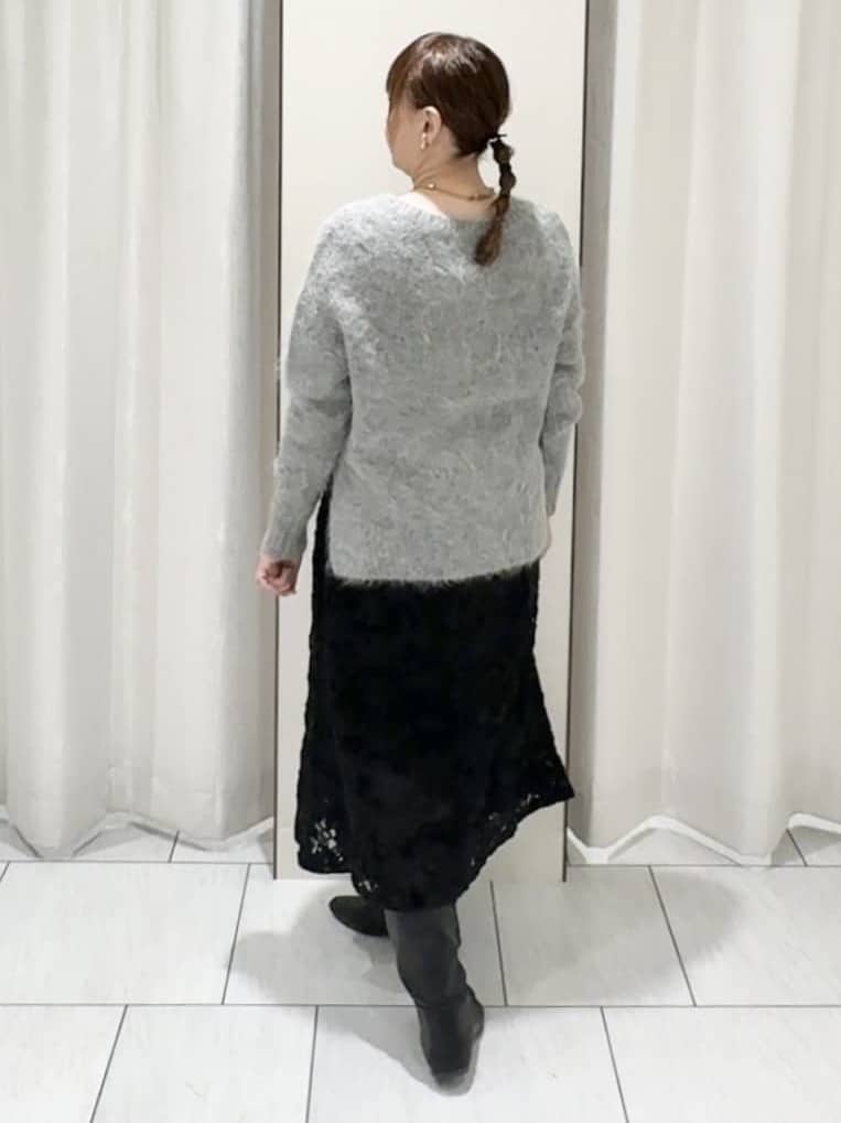 ʏᴜᴋɪᴋᴏさんの「UNTITLED｜【ゆったり】アルパカ混シャギーニット」を使ったコーディネート
