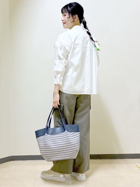  beni_gingerさんの「Reflect｜【羽織にも◎】ダンガリーシャツ」を使ったコーディネート
