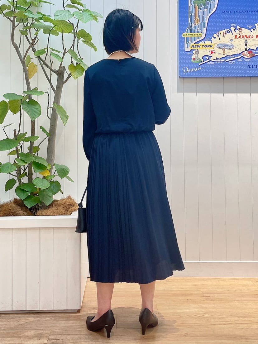 mikaさんの「Dessin｜ツイードクルーネックジャケット」を使ったコーディネート