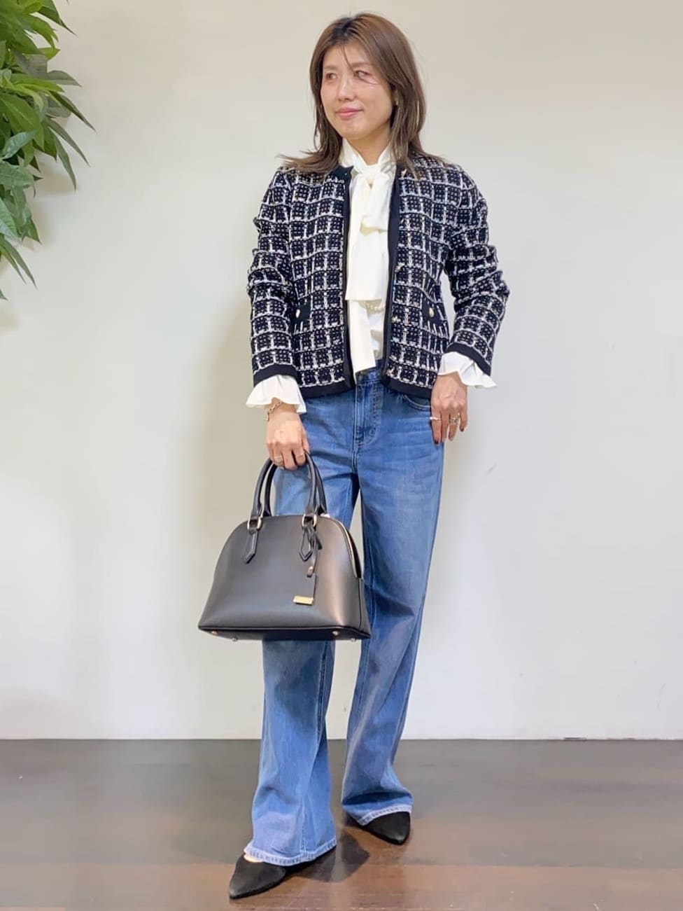 tomoさんの「UNTITLED｜【TORRAZZO DONNA】ツイードコットンカーディガン」を使ったコーディネート