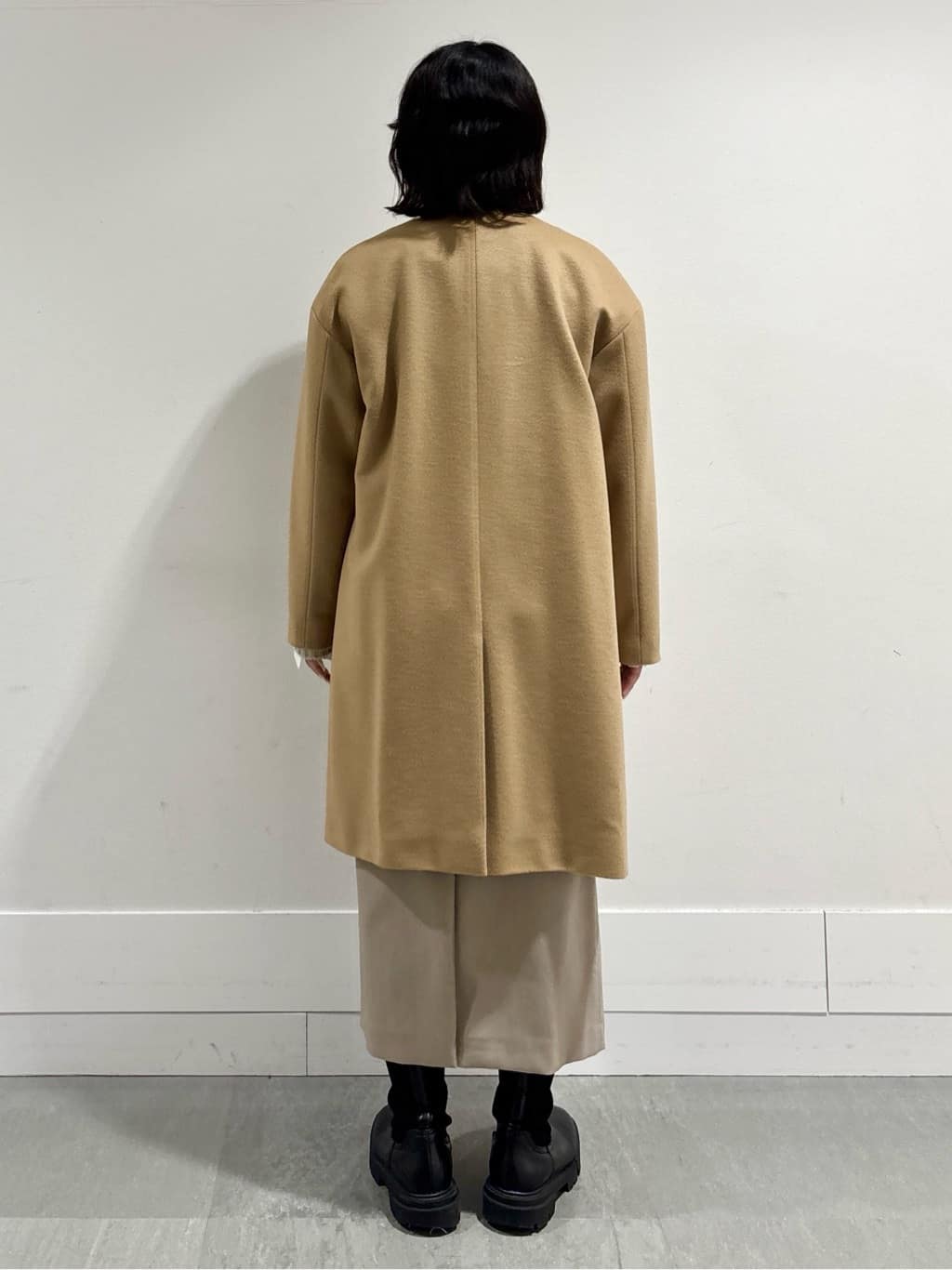 モエカさんの「UNTITLED｜【洗える】スポンディッシュ ケーブル柄ニット」を使ったコーディネート