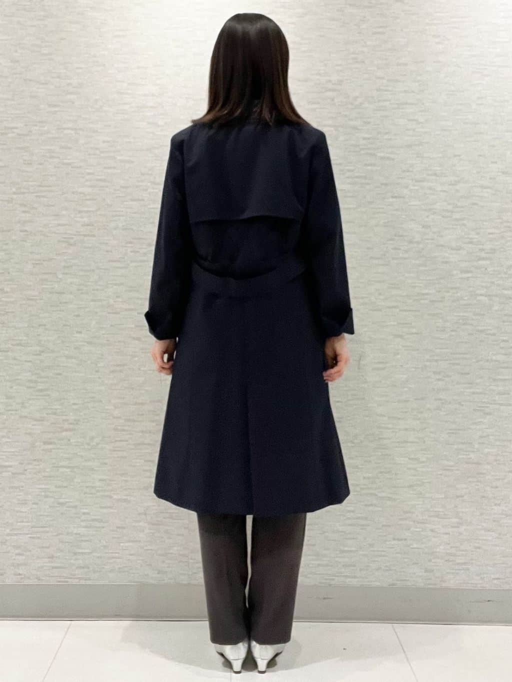 marikoさんの「Reflect｜【通勤／ライナー取り外し可】中綿ライナー付トレンチコート」を使ったコーディネート
