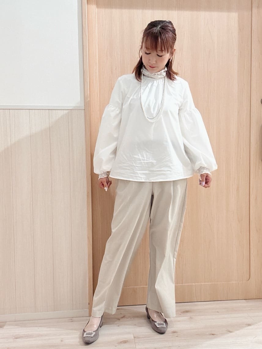 モカさんの「SHOO･LA･RUE｜【軽量/2WAY】ふわっと軽いミニトートバッグ」を使ったコーディネート