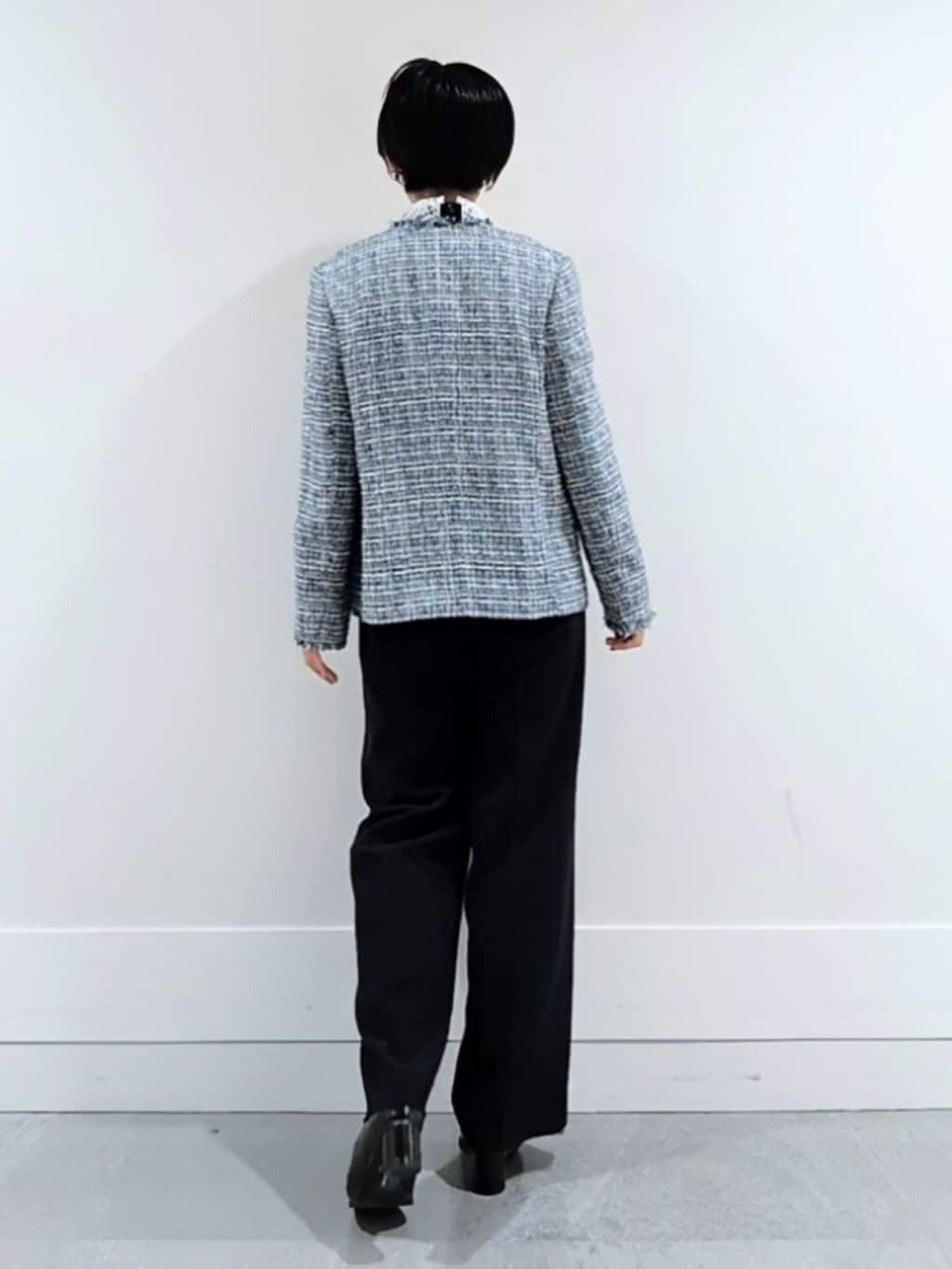 ミズタさんの「UNTITLED｜【仕事着/スーツ】ファンシーツイード ジャケット」を使ったコーディネート