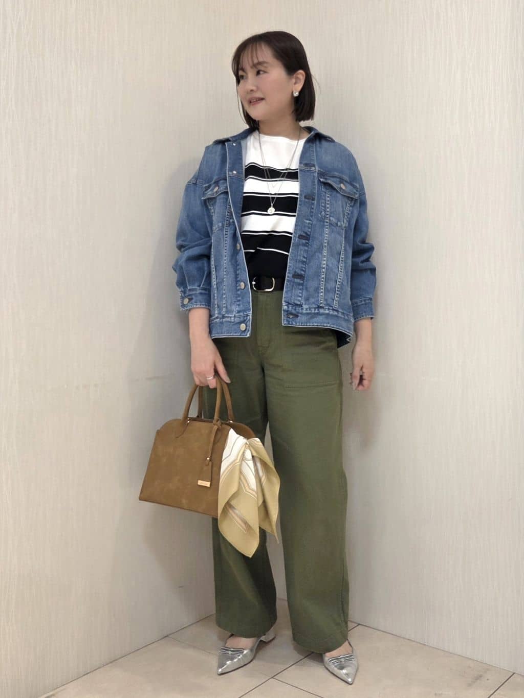 naokoさんの「UNTITLED｜【Healthy DENIM】別注Bran／デニムジャケット」を使ったコーディネート