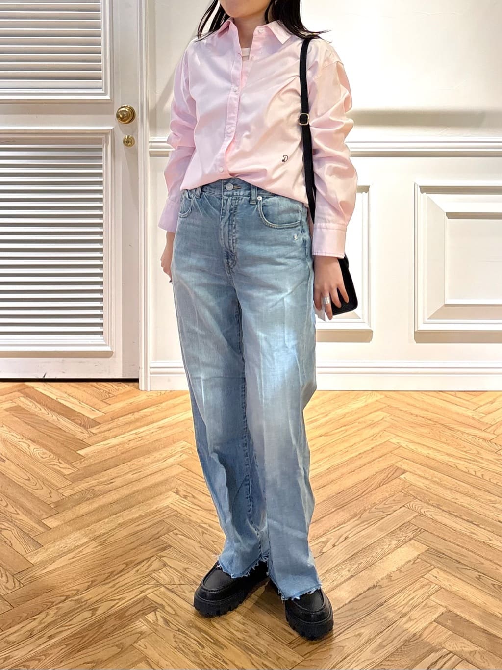 cocoさんの「DRESSTERIOR｜【通勤用/ウォッシャブル】オックスフォードシャツ」を使ったコーディネート
