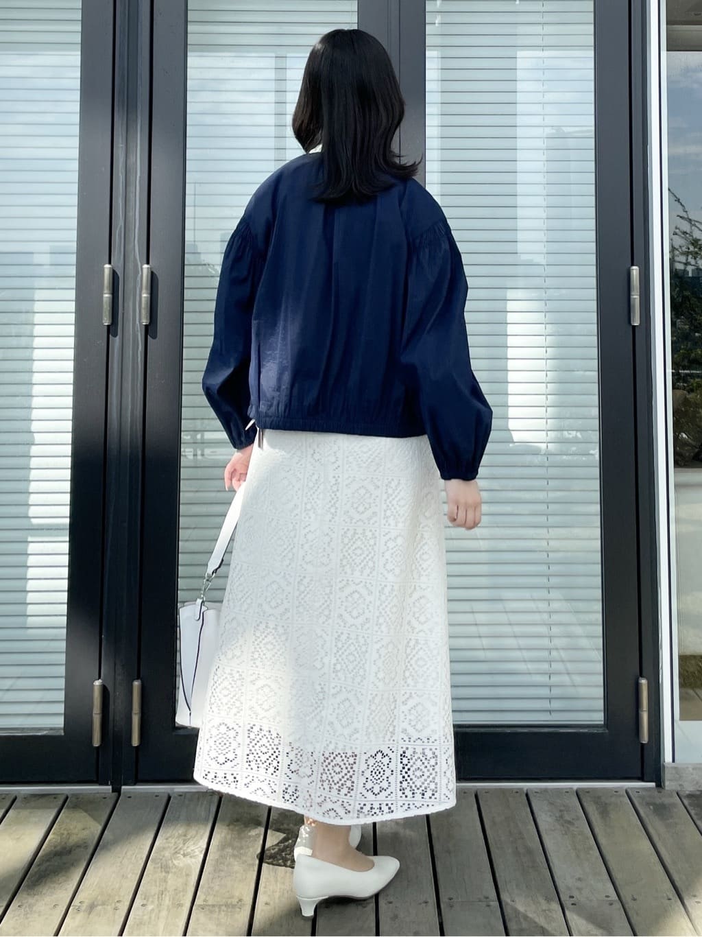 yukariさんの「Reflect｜フロントファスナーシアーブルゾン」を使ったコーディネート