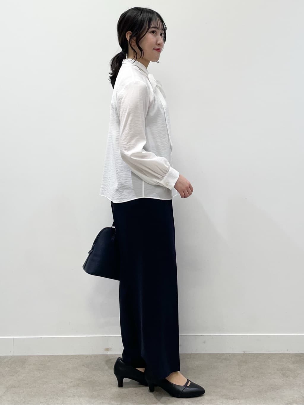 yukariさんの「Reflect｜【SS-4Lサイズ／通勤／セットアップ可】ノーカラージャケット」を使ったコーディネート