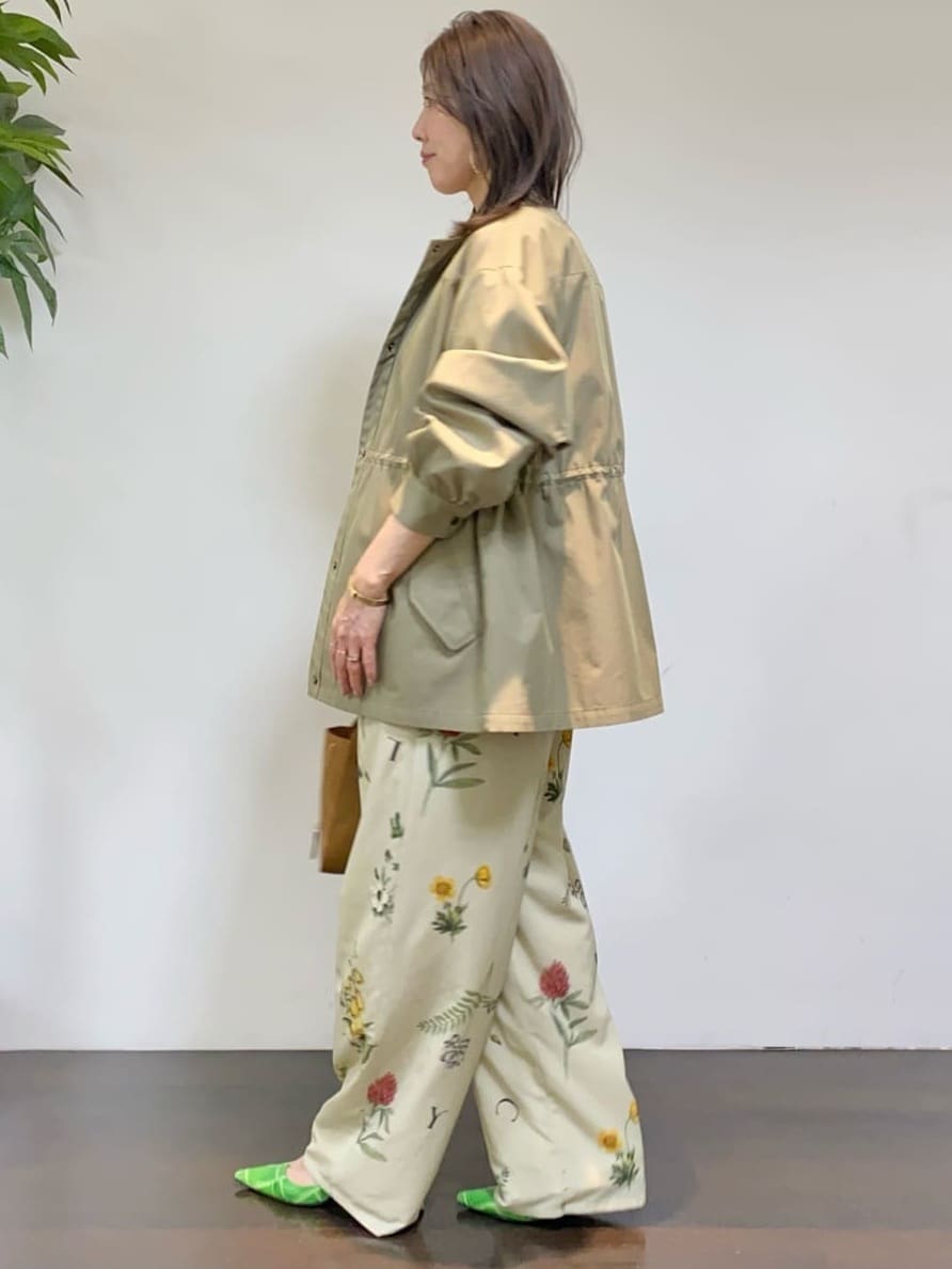 tomoさんの「UNTITLED｜◆【はっ水】ライトコットンミリタリーコート」を使ったコーディネート