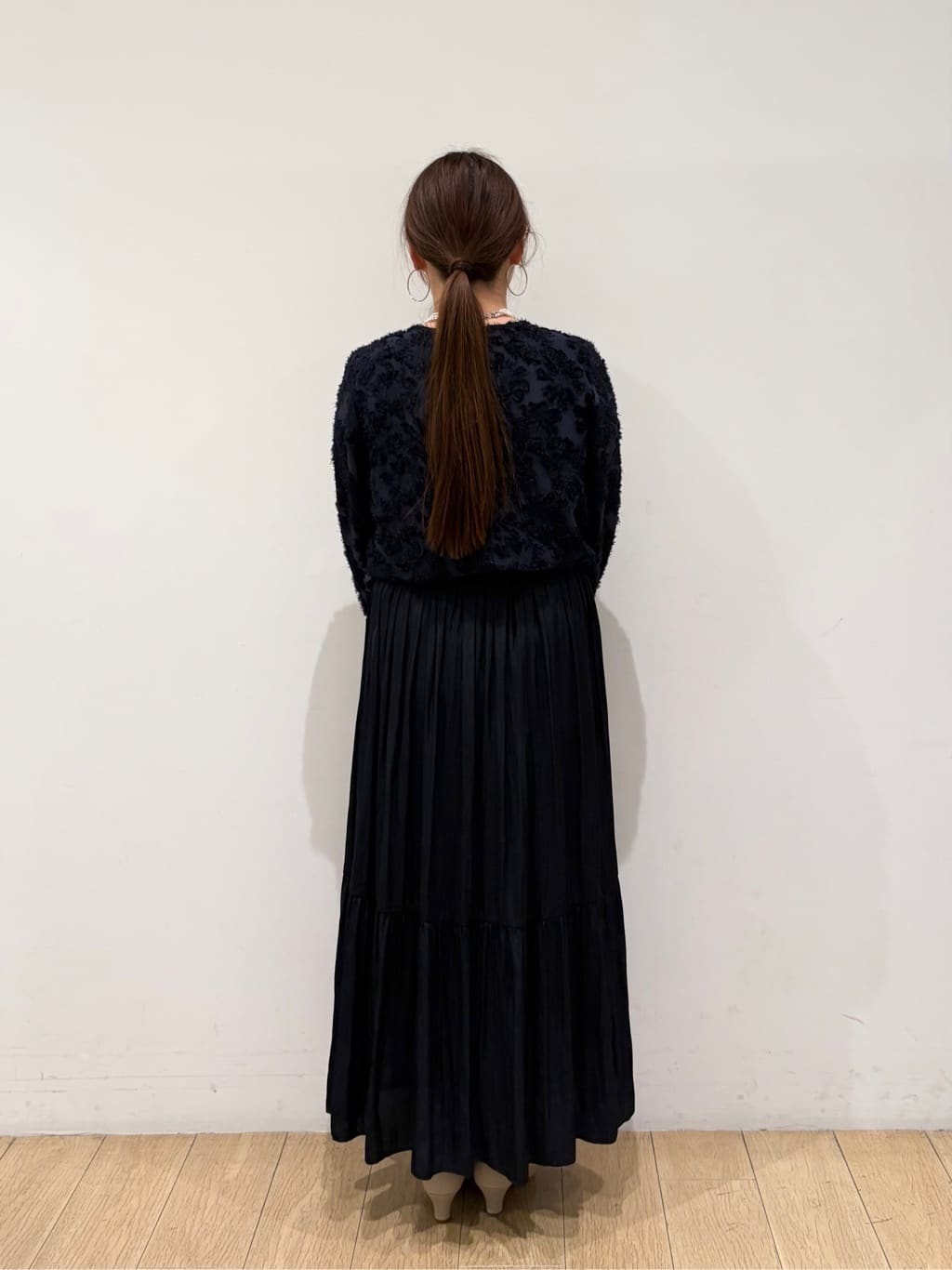 maiさんの「INDIVI｜【セレモニー／洗える】ミックスツイードライトジャケット」を使ったコーディネート