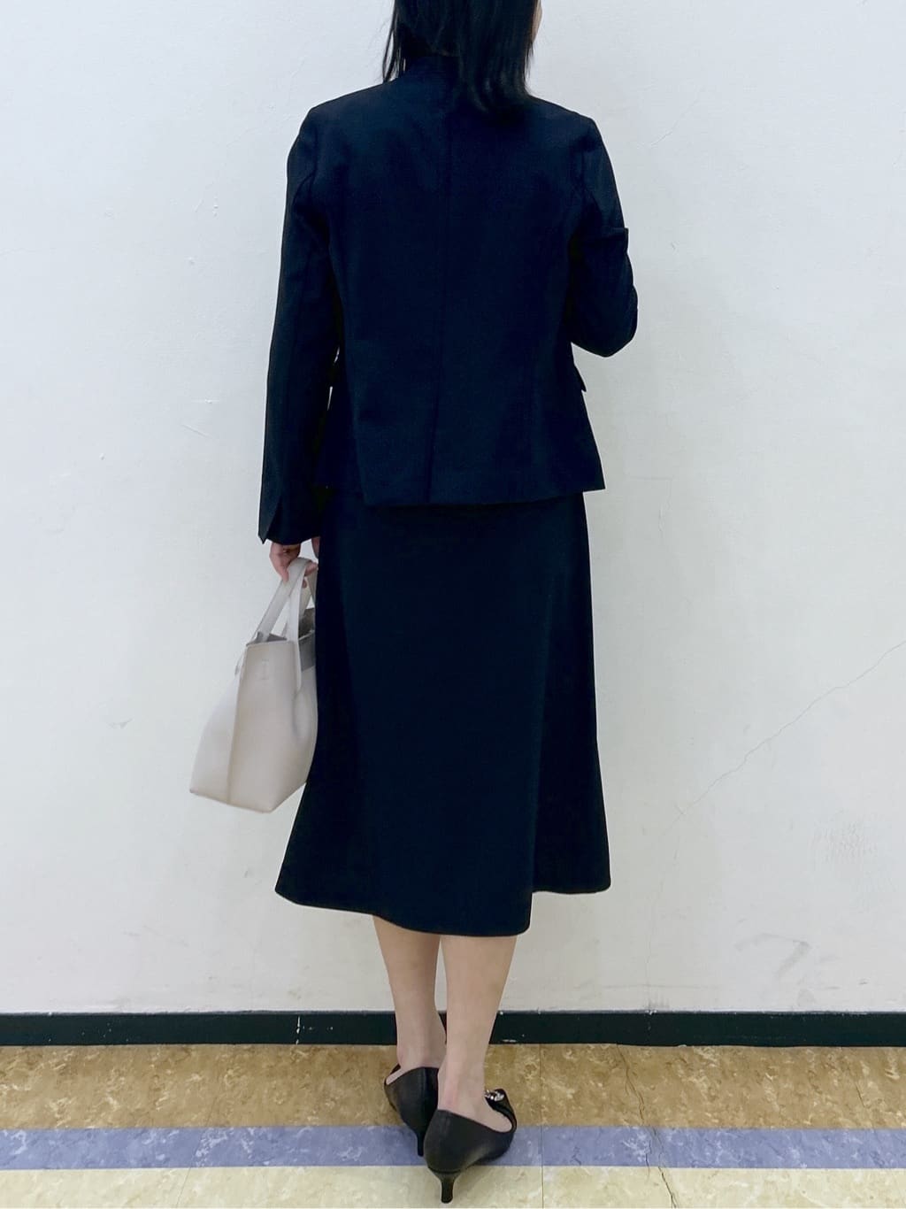 su.さんの「index｜【接触冷感／吸水速乾】ノーカラージャケット／セットアップ対応可《洗える／防シワ／ストレッチ》」を使ったコーディネート
