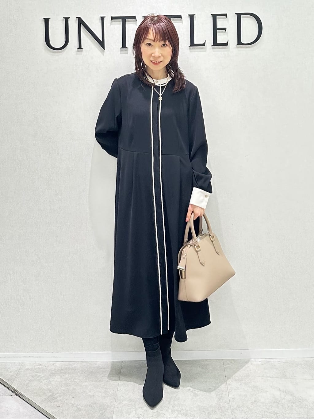 Miwaさんの「UNTITLED｜【仕事着/スーツ】ファンシーツイード ジャケット」を使ったコーディネート