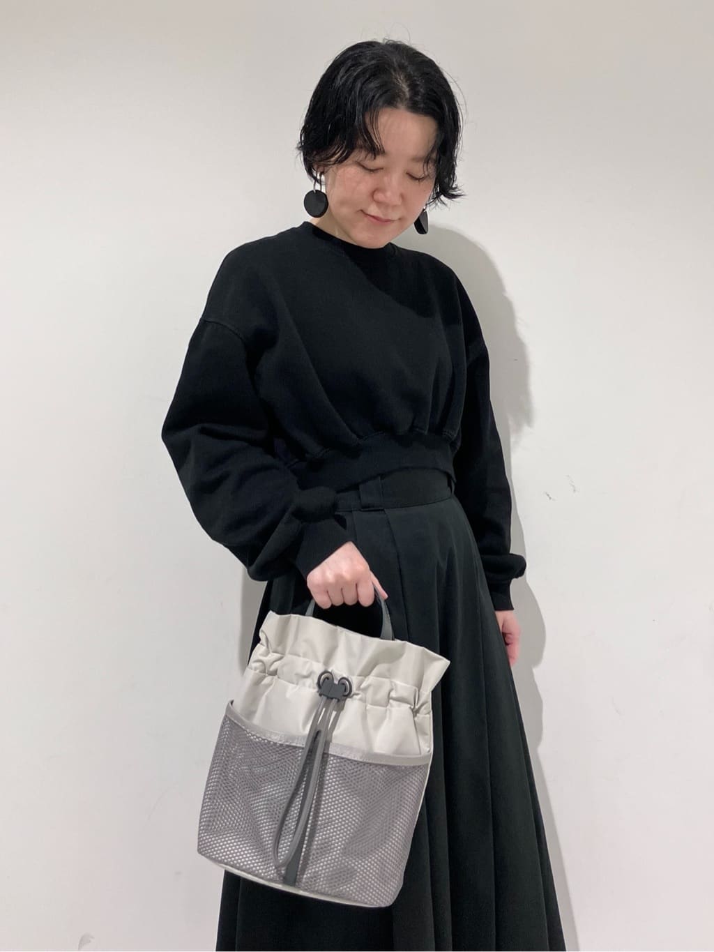 Cさんの「HIROKO HAYASHI｜LUINI AGILE（ルイーニ アジレ）ショルダーバッグ」を使ったコーディネート