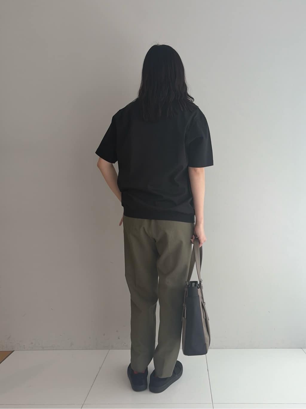 Akutagawaさんの「TAKEO KIKUCHI｜【接触冷感】アイスクリアコットン Tシャツ」を使ったコーディネート