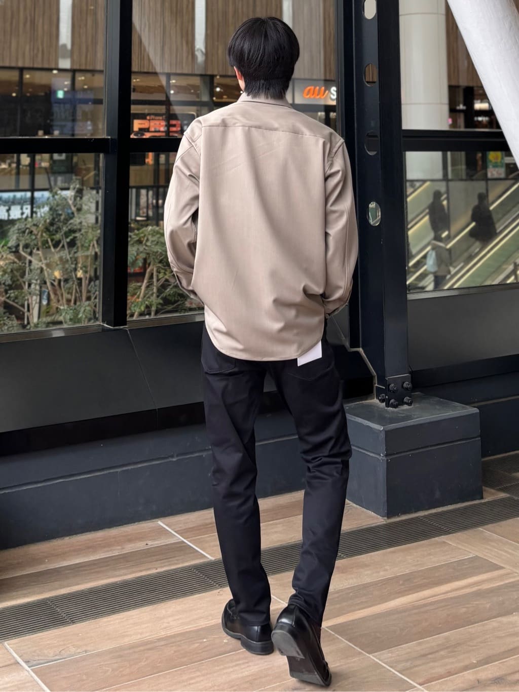 うらしーさんの「THE SHOP TK｜FLEX LINE  カバーオール　ストレッチ/防シワ/マシンウォッシャブル/セットアップ可」を使ったコーディネート