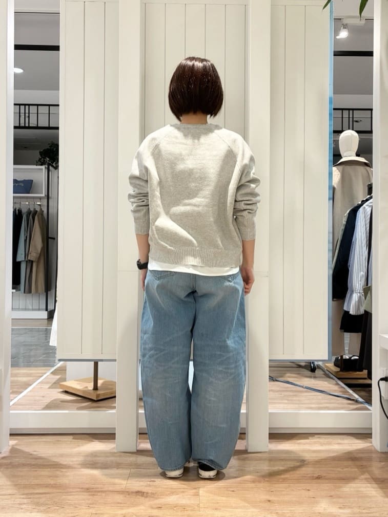 Takaoさんの「Dessin｜【洗える】スウェットライクニット」を使ったコーディネート