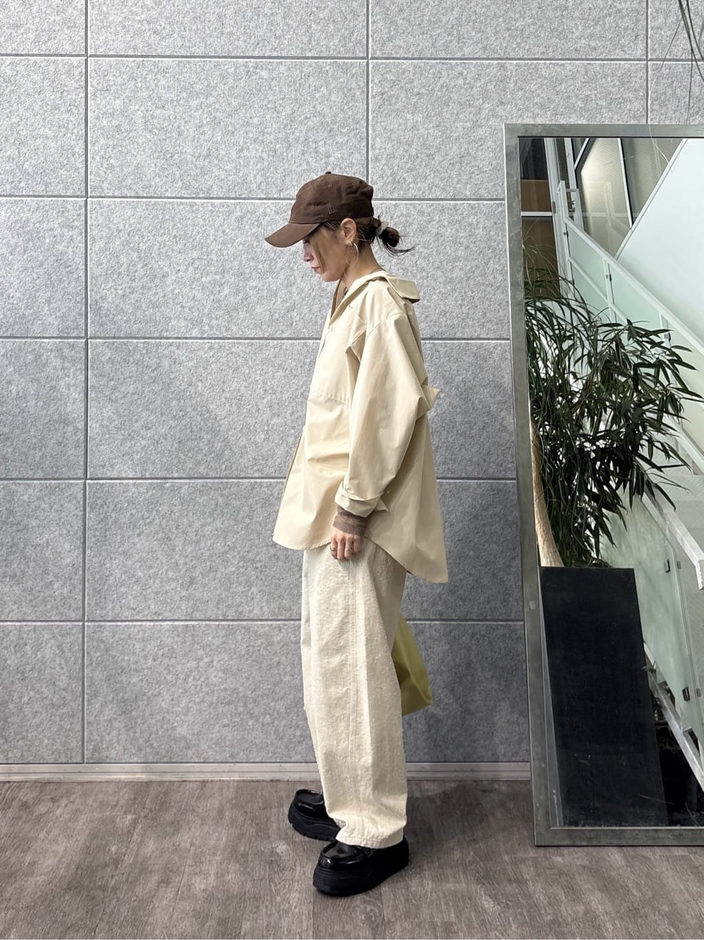 kotakiさんの「INDIVI｜Timeless｜ビッグポケットフォルムシャツ【接触冷感】」を使ったコーディネート