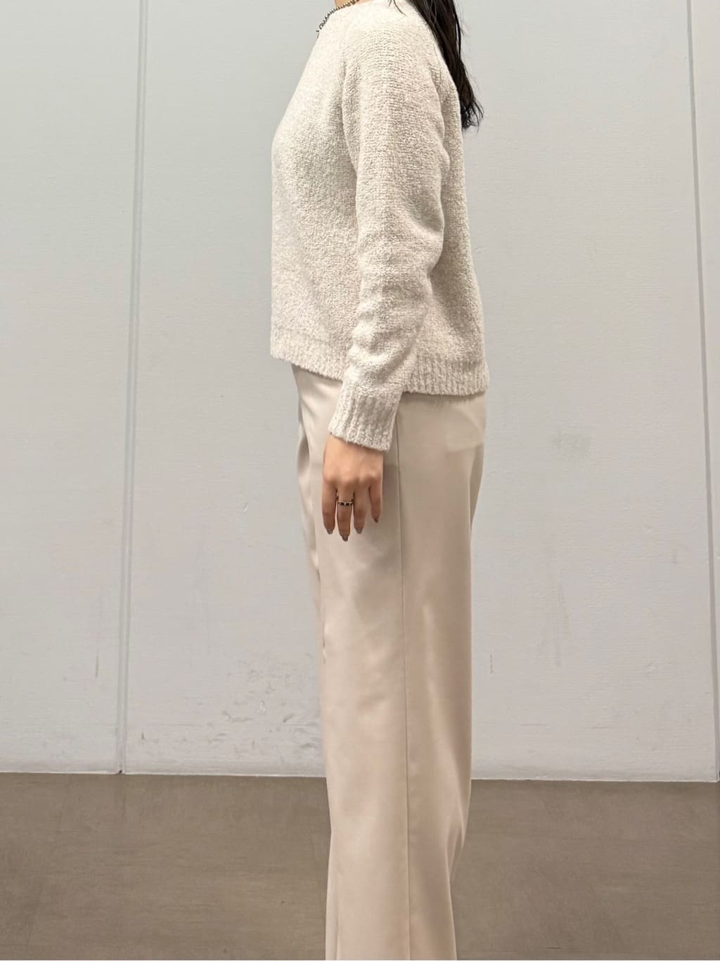 mizukiさんの「INDIVI｜【名品／撥水／抗菌防臭】ショート丈リサイクルダウンコート」を使ったコーディネート