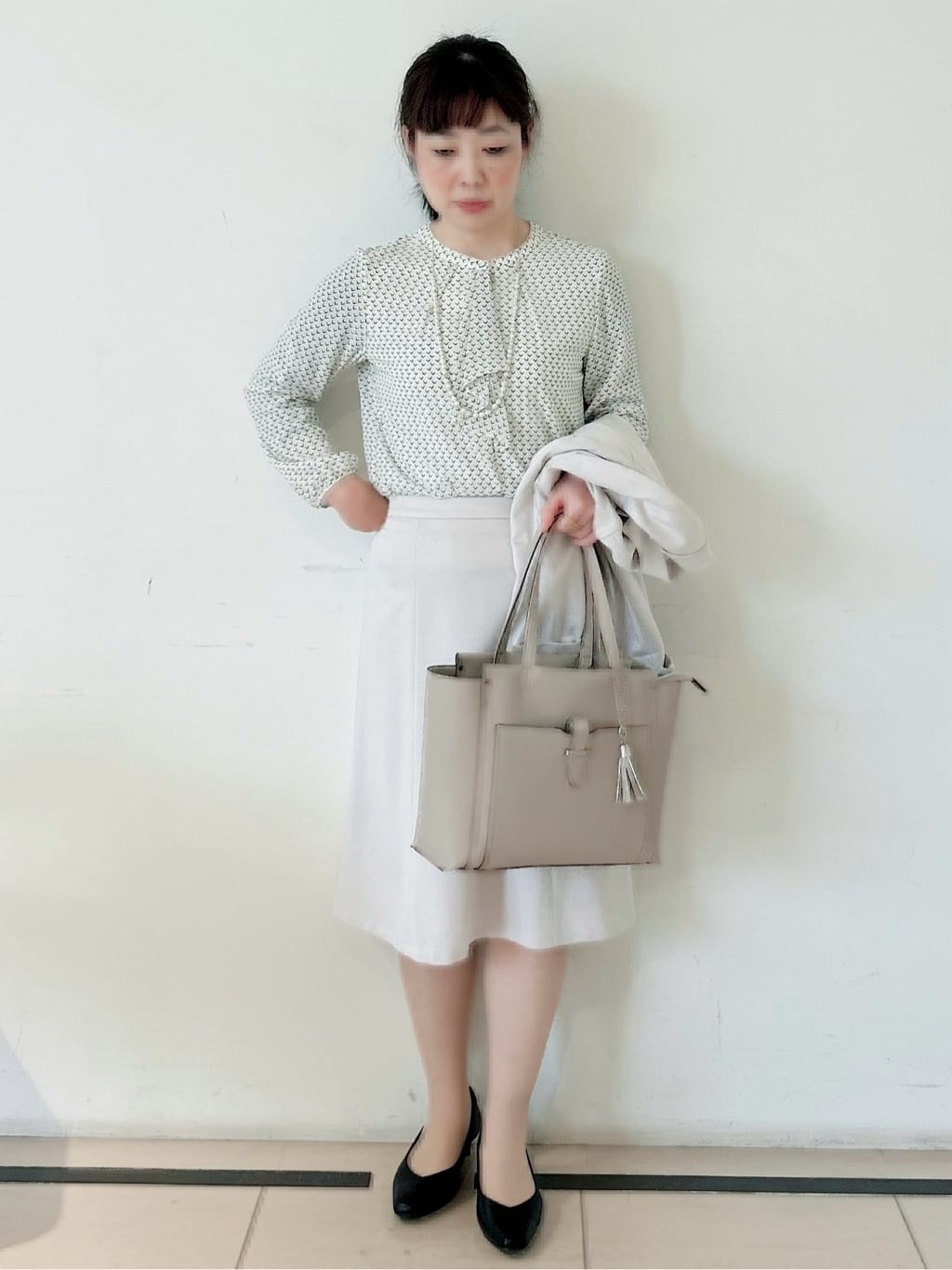 ひーさんの「Reflect｜【SS-4Lサイズ／UVカット／接触冷感】匠ジャケット／ベーシックテーラード」を使ったコーディネート