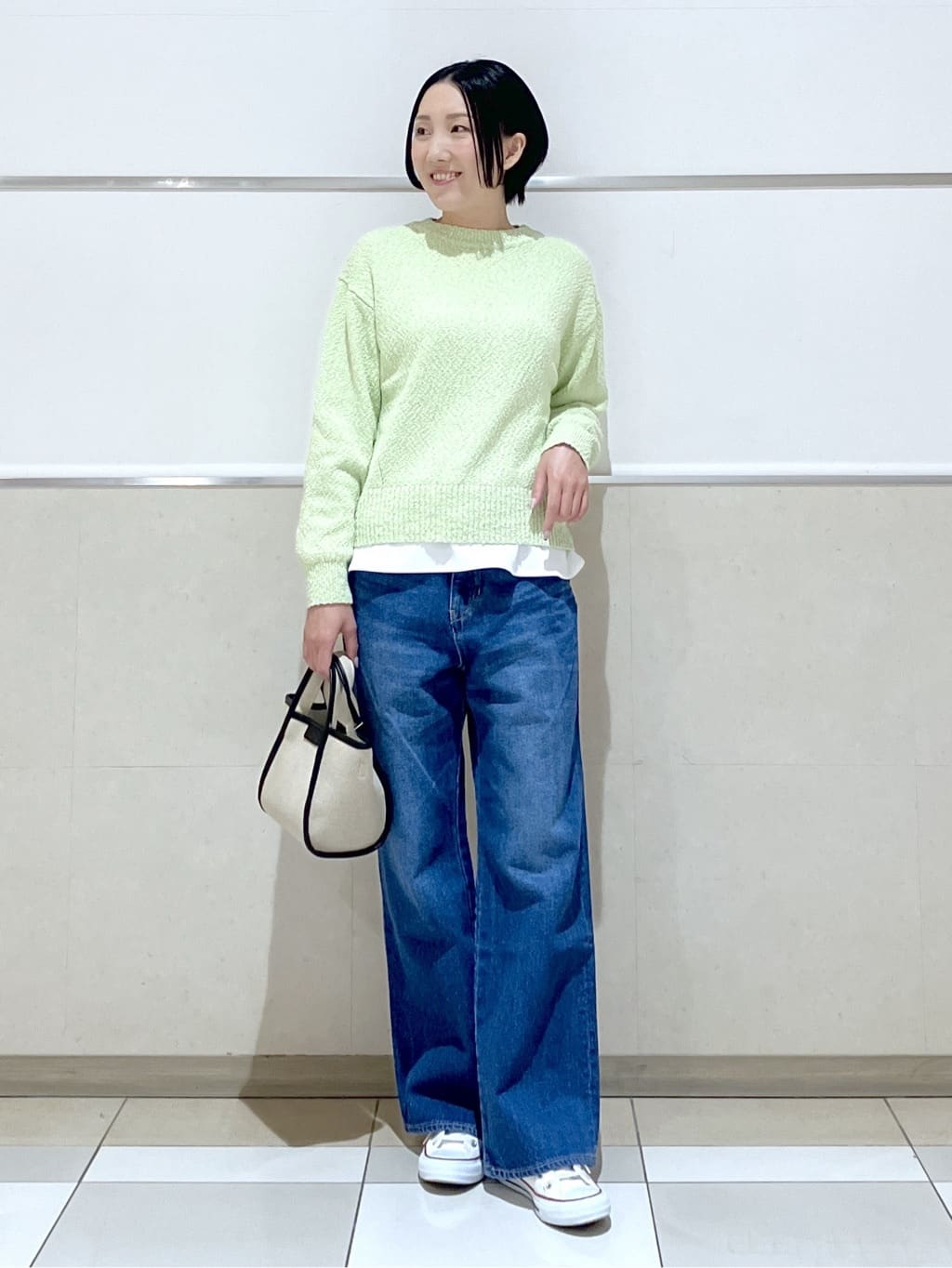 eriko さんの「Dessin｜【体型カバー/レイヤード/洗える】ジョーゼットプルオーバーブラウス」を使ったコーディネート
