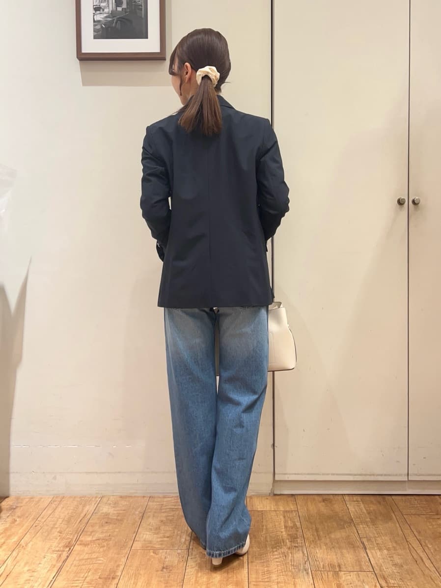 AIRIさんの「SHOO･LA･RUE｜【セットアップ可/S-LL/洗濯機可】マニッシュに決まる ダブルブレストジャケット」を使ったコーディネート
