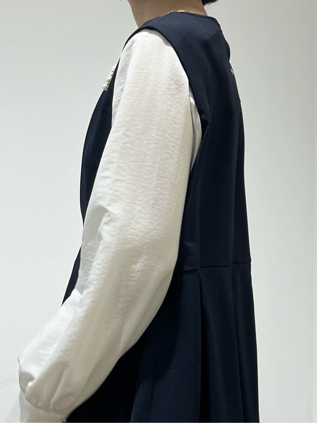 Fujiharuさんの「grove｜【マシンウォッシュ/防シワ/S-3L】着回しできるカセット服テーパードパンツ」を使ったコーディネート