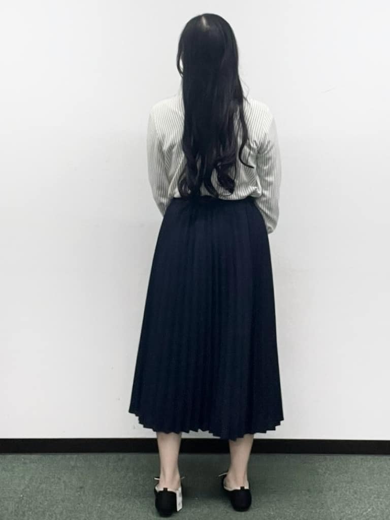 Hitomiさんの「index｜アシンメトリーボウタイブラウス【洗濯機OK／イージーアイロン／防シワ】《XS～LL》」を使ったコーディネート