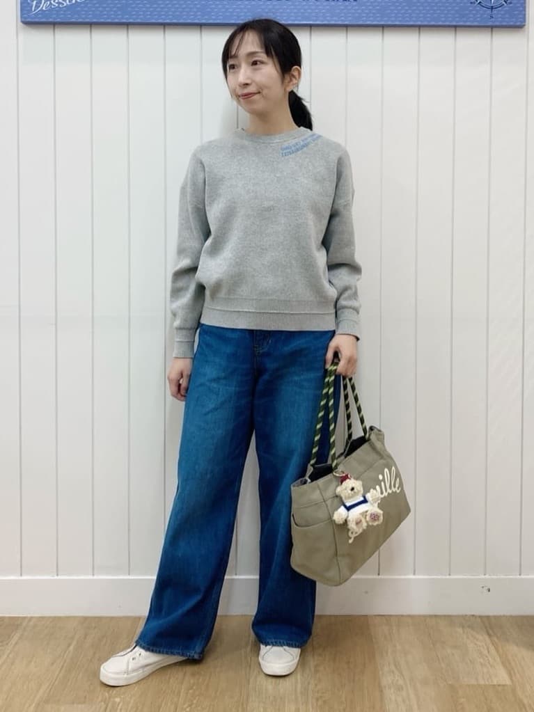 yoshiさんの「Dessin｜【ユニセックス/洗える】ロゴ刺繍入りコットンジャカード」を使ったコーディネート