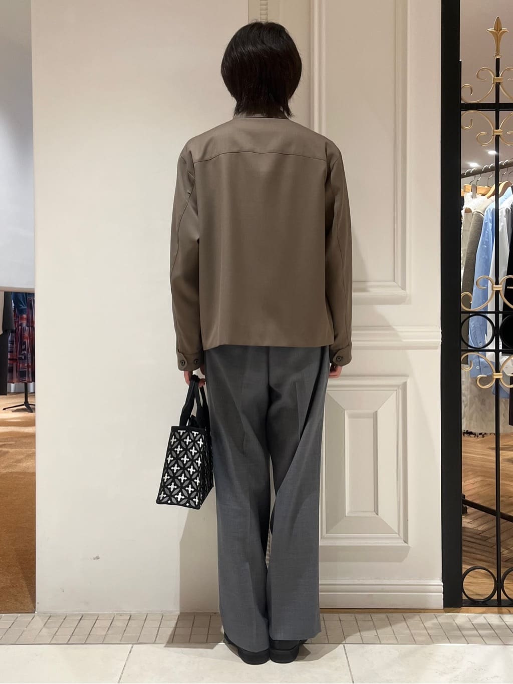 Watanabeさんの「DRESSTERIOR｜【ウォッシャブル】ウールハリントン ジャケット」を使ったコーディネート