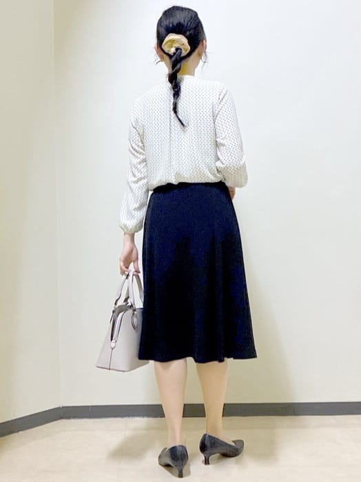  beni_gingerさんの「Reflect｜【UVカット／接触冷感】フロントフリルシフォンブラウス」を使ったコーディネート