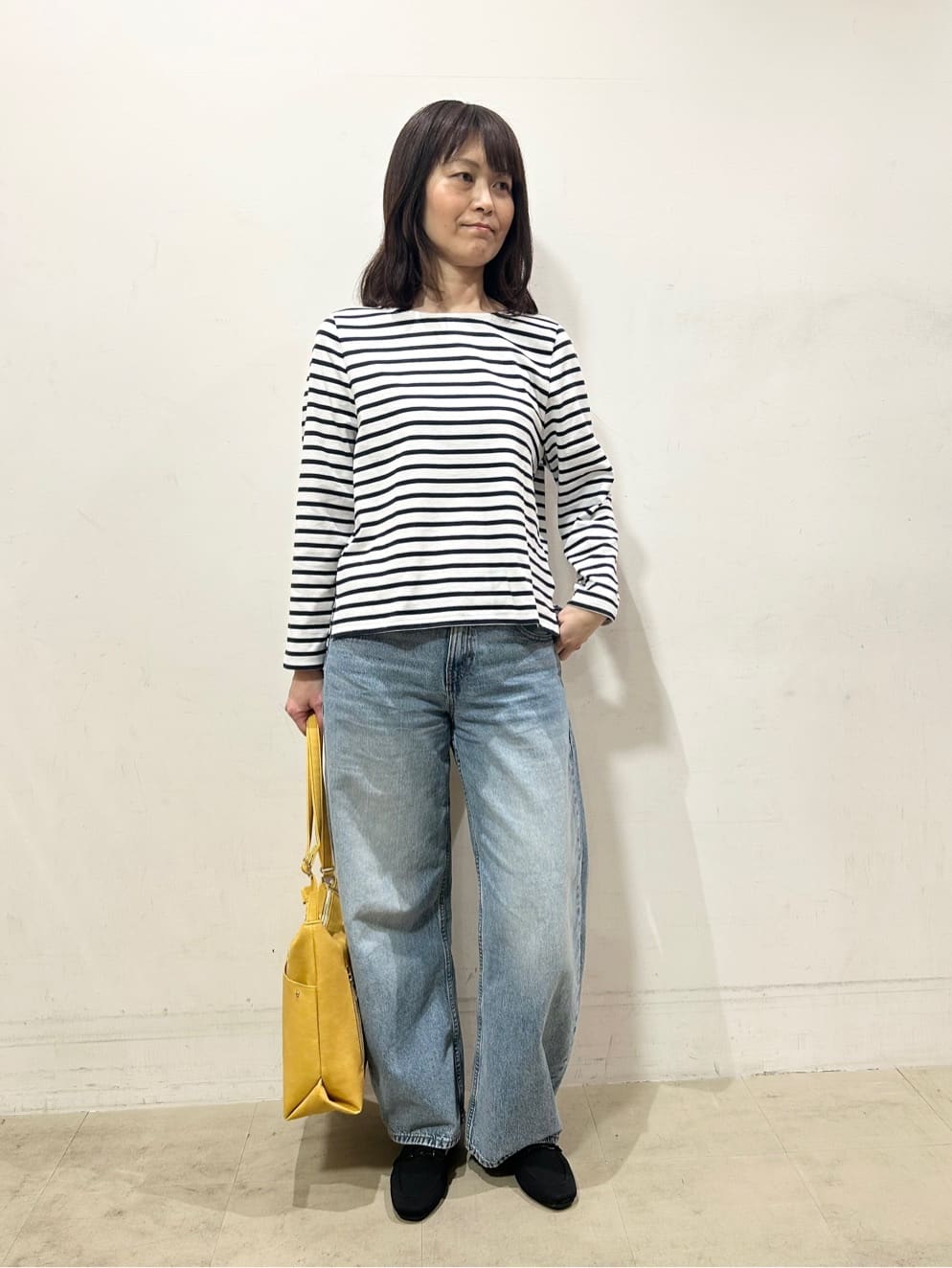 Mさんの「SHOO･LA･RUE｜【洗える】ニットローファー」を使ったコーディネート