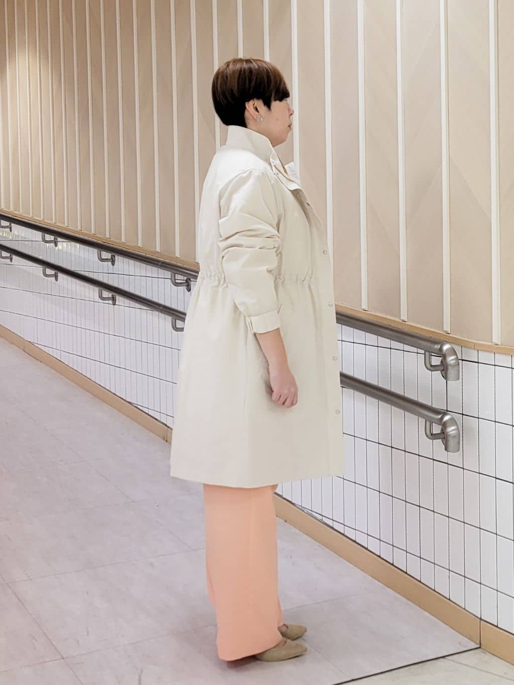 tomoさんの「COUP DE CHANCE｜【手洗い可】ワイドパンツ」を使ったコーディネート