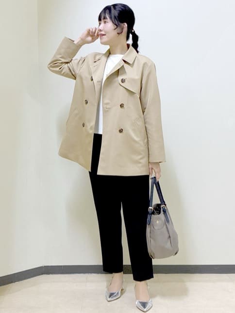  beni_gingerさんの「Reflect｜【オン・オフ着回しやすい◎】ダブルブレストジャケット」を使ったコーディネート