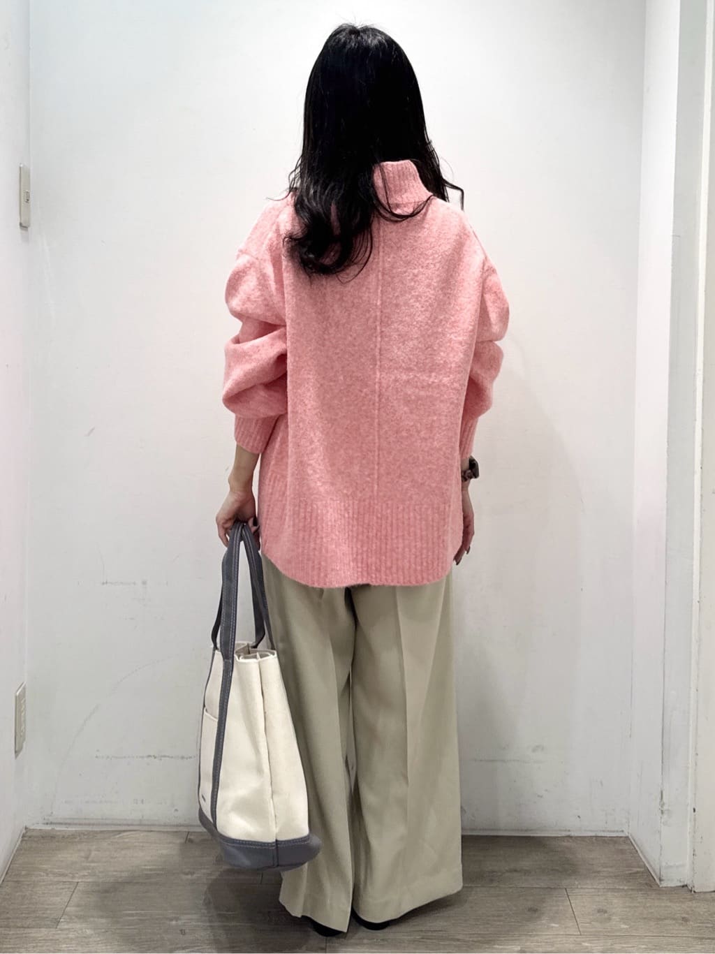 yuicciさんの「OPAQUE.CLIP｜ふわふわハイネックニット【洗濯機OK】」を使ったコーディネート