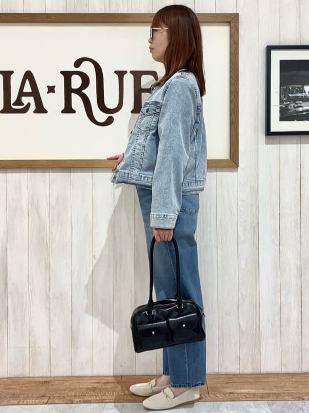みきぽんさんの「SHOO･LA･RUE｜楽にきちんと見られたい　大人カジュアルボーダーニット」を使ったコーディネート