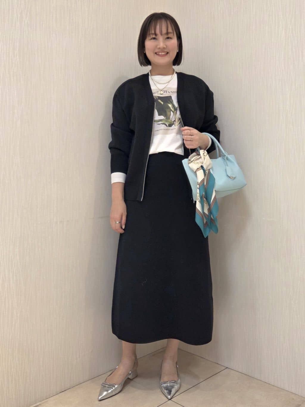 naokoさんの「UNTITLED｜【コットン100/洗える】フォトロングTシャツ」を使ったコーディネート