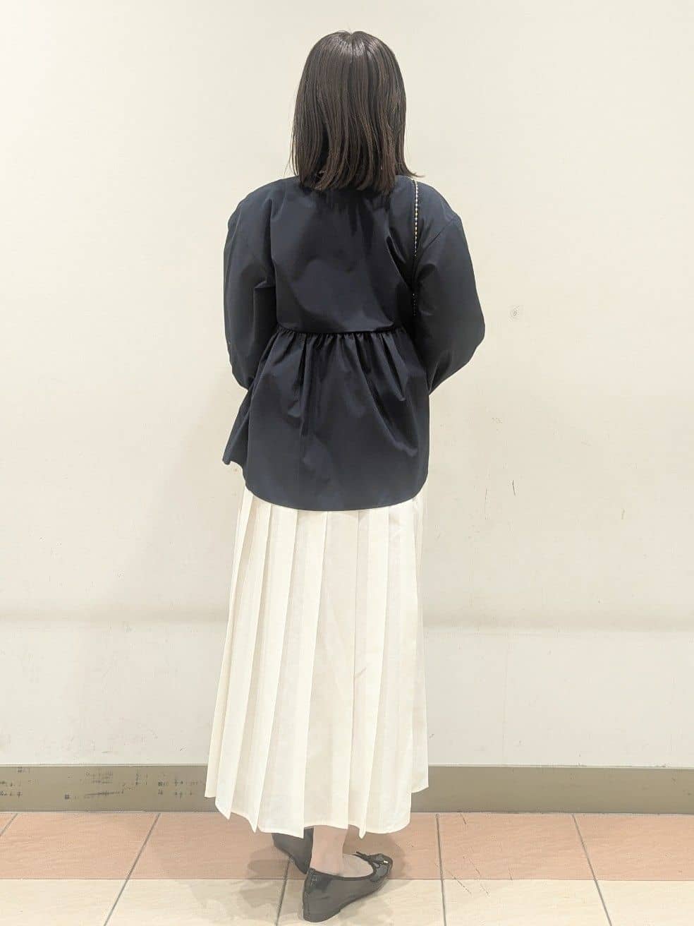 Miさんの「OPAQUE.CLIP｜金ボタン使いリラクシーニット【洗濯機OK】」を使ったコーディネート