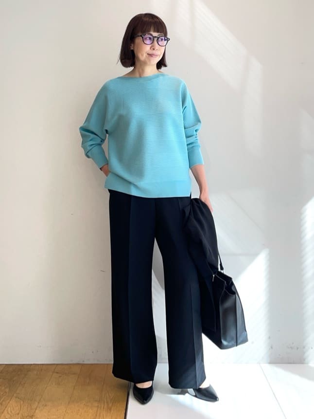 murayamaさんの「INDIVI｜【洗える／多機能／SETUP可】着る日傘ダブルジャケット」を使ったコーディネート