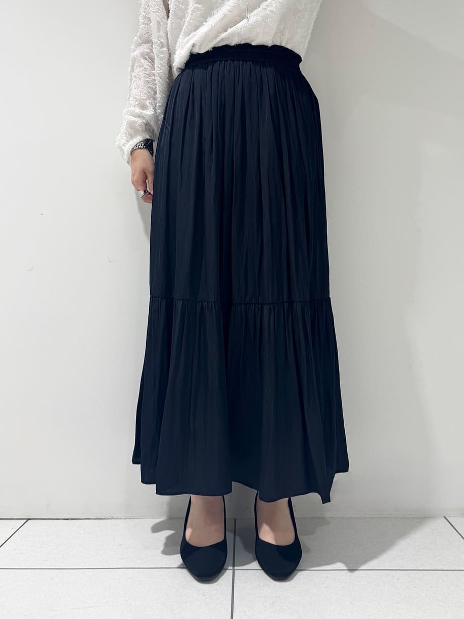 そんさんの「INDIVI｜【通勤スーツ／洗える】ストレッチカラーレスジャケット」を使ったコーディネート