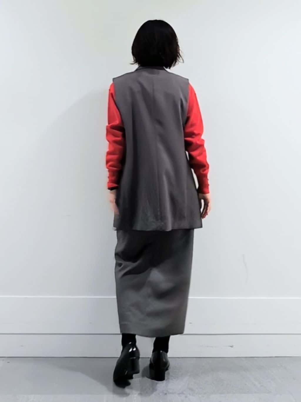 ミズタさんの「UNTITLED｜【アンサンブル可/洗える】ウールミラノリブニット」を使ったコーディネート