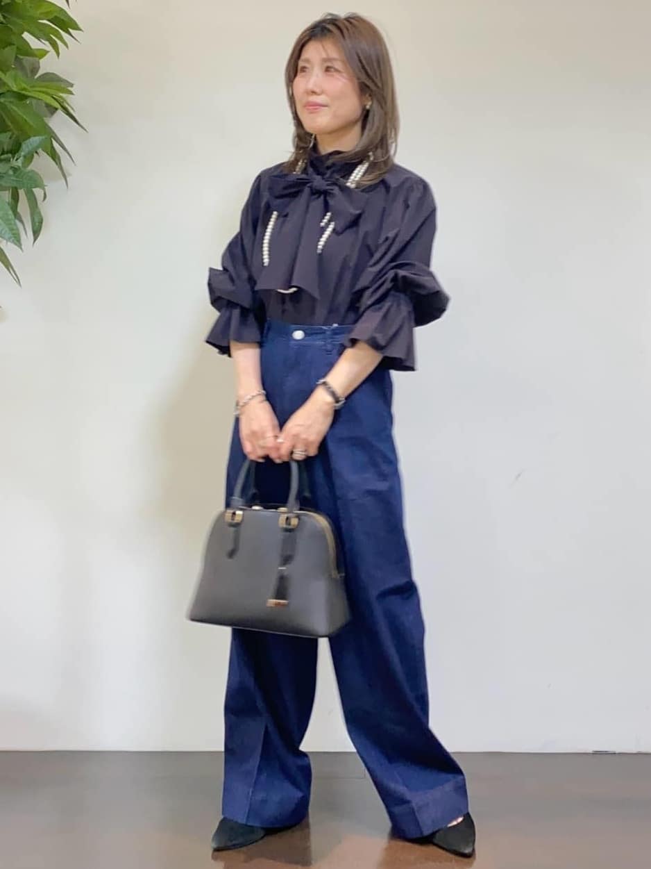 tomoさんの「UNTITLED｜【仕事着/スーツ】ファンシーツイード ジャケット」を使ったコーディネート
