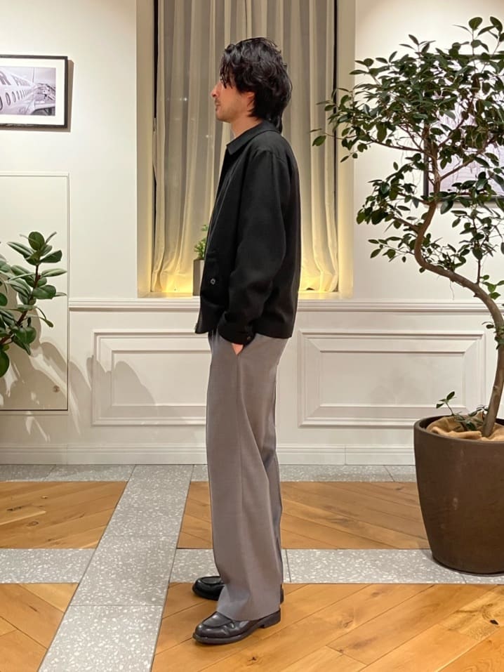 junyaさんの「DRESSTERIOR｜【ウォッシャブル】ウールハリントン ジャケット」を使ったコーディネート