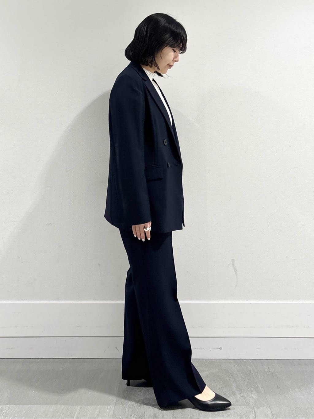 モエカさんの「UNTITLED｜【新色追加/接触冷感/セットアップ可】エアリー ワイドパンツ」を使ったコーディネート