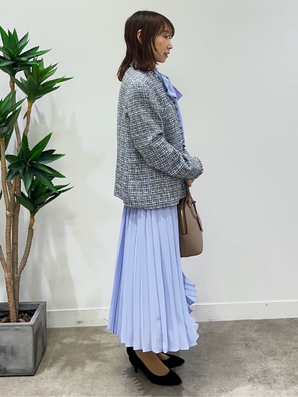 Miwaさんの「UNTITLED｜【仕事着/スーツ】ファンシーツイード ジャケット」を使ったコーディネート