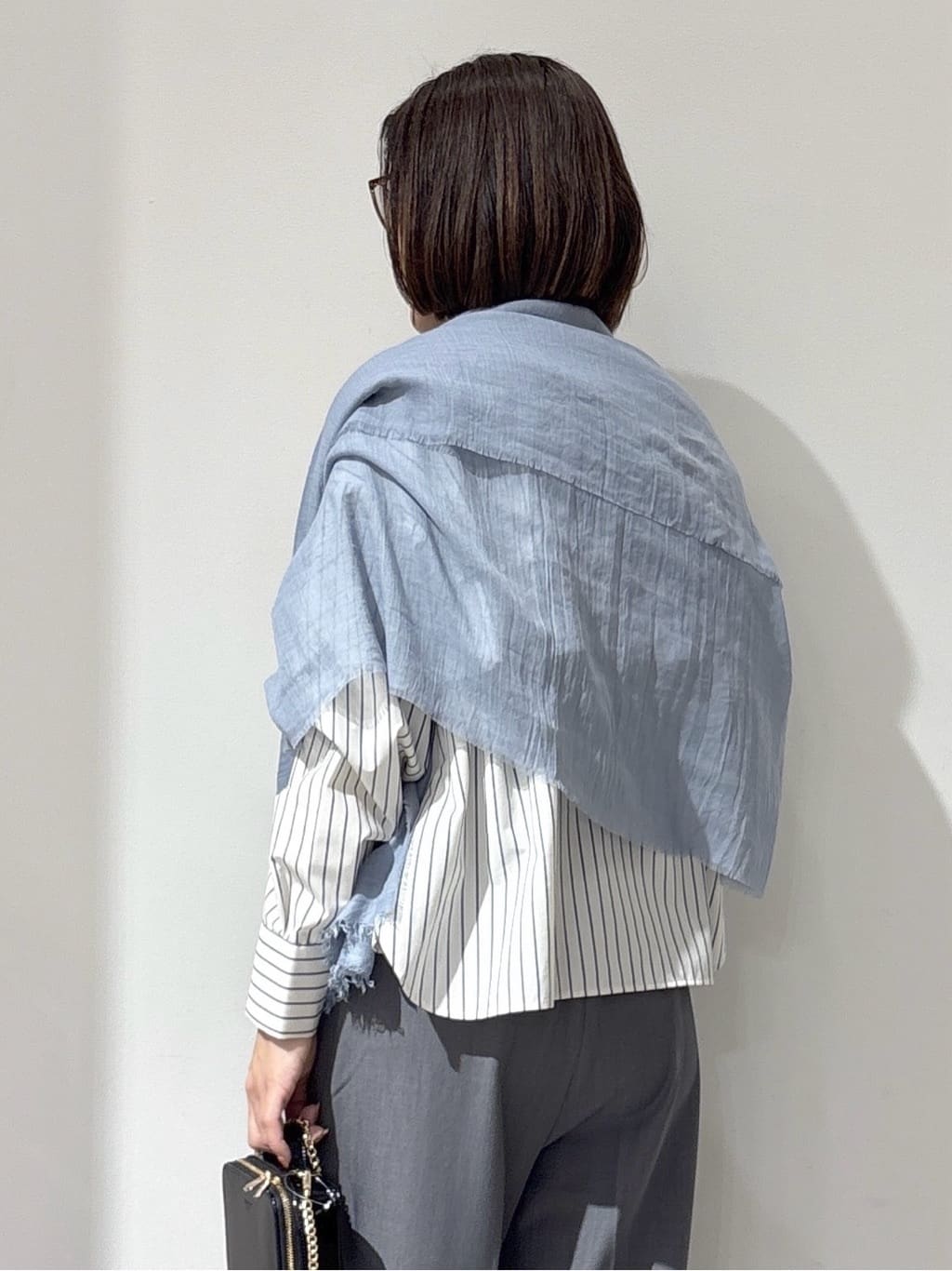 NAKAさんの「OPAQUE.CLIP｜美脚ストレッチストレートワイドパンツ【洗濯機OK】」を使ったコーディネート
