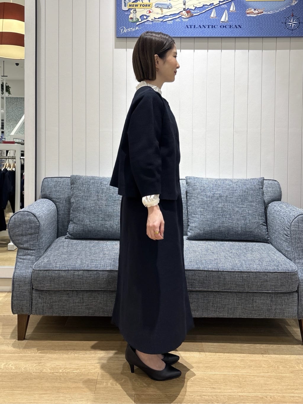 risaさんの「Dessin｜【入卒/セレモニー/単品使い2WAY可能】ニットセットアップ」を使ったコーディネート